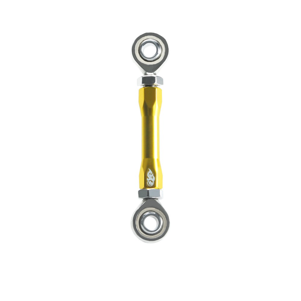 Adjustable Gold Engine Mount Stabilizer Link for Harley FLHR FLHX FLH FLTR FLHTK