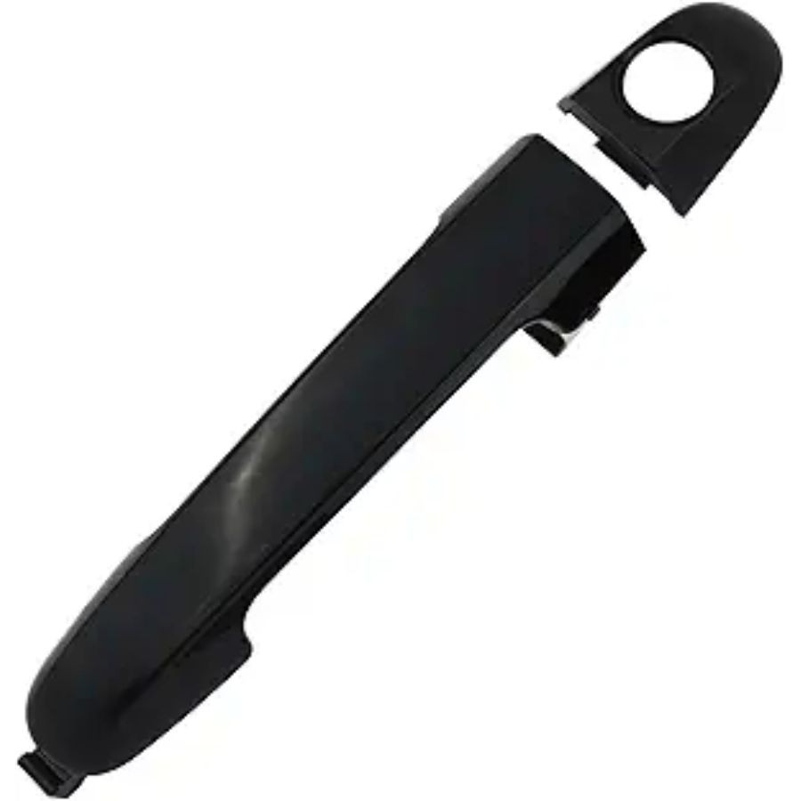 Exterior Door Handle Black Front Left Driver Side Compatible with 2007 2008 2009
