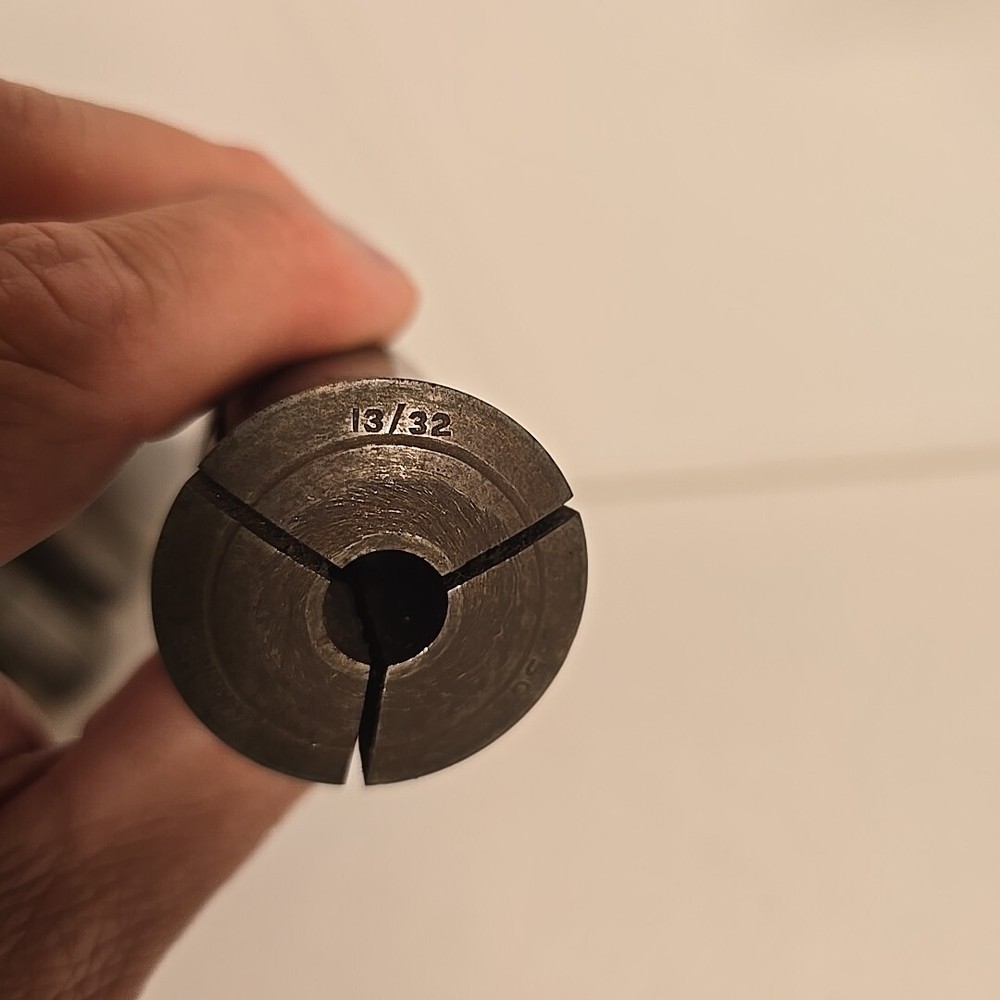 Hardinge 5C Round Collet 13/32" Internal & External Threads