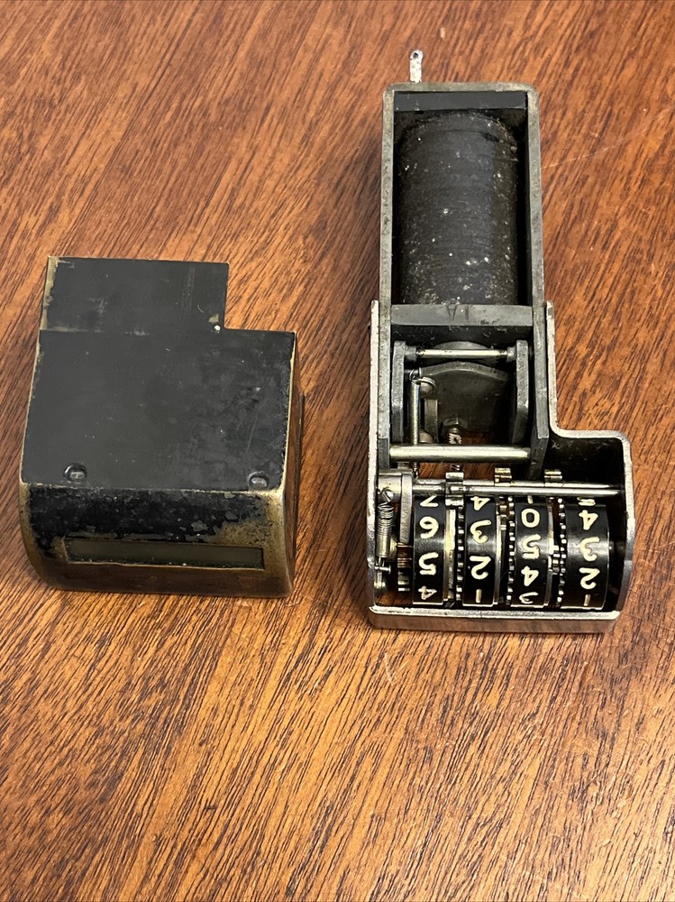 Operator / Test Position Time Clock - Vintage Western Electric Bell System