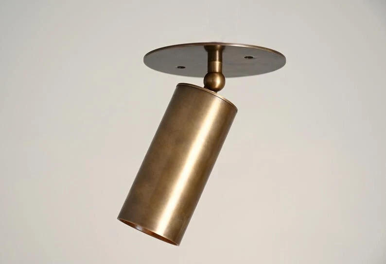 Spotlight, Ceiling spot light, Modern light, Brass Spot Light, adjustable light