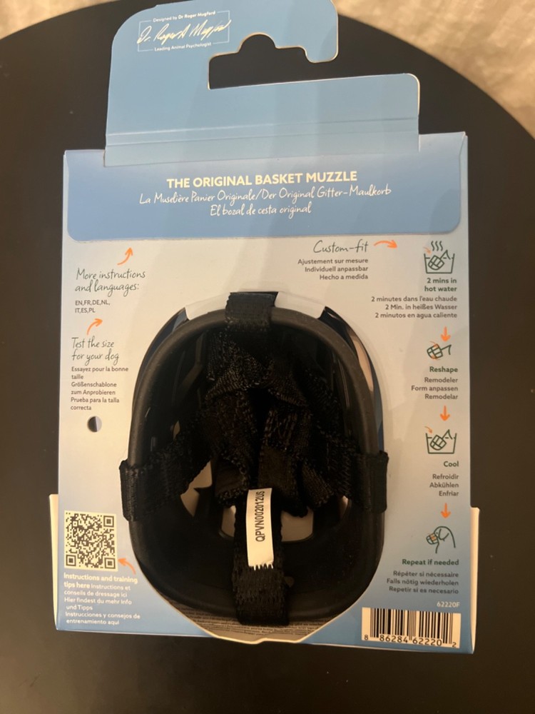 Baskerville Ultra Muzzle Dog Training Accessory Size 2 NEW Unopened Black