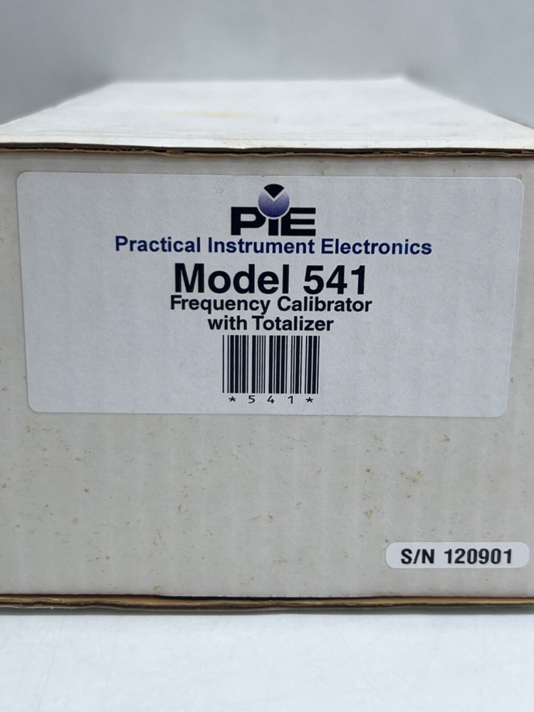 PIE MODEL 541 FREQUENCY CALIBRATOR WITH TOTALIZER