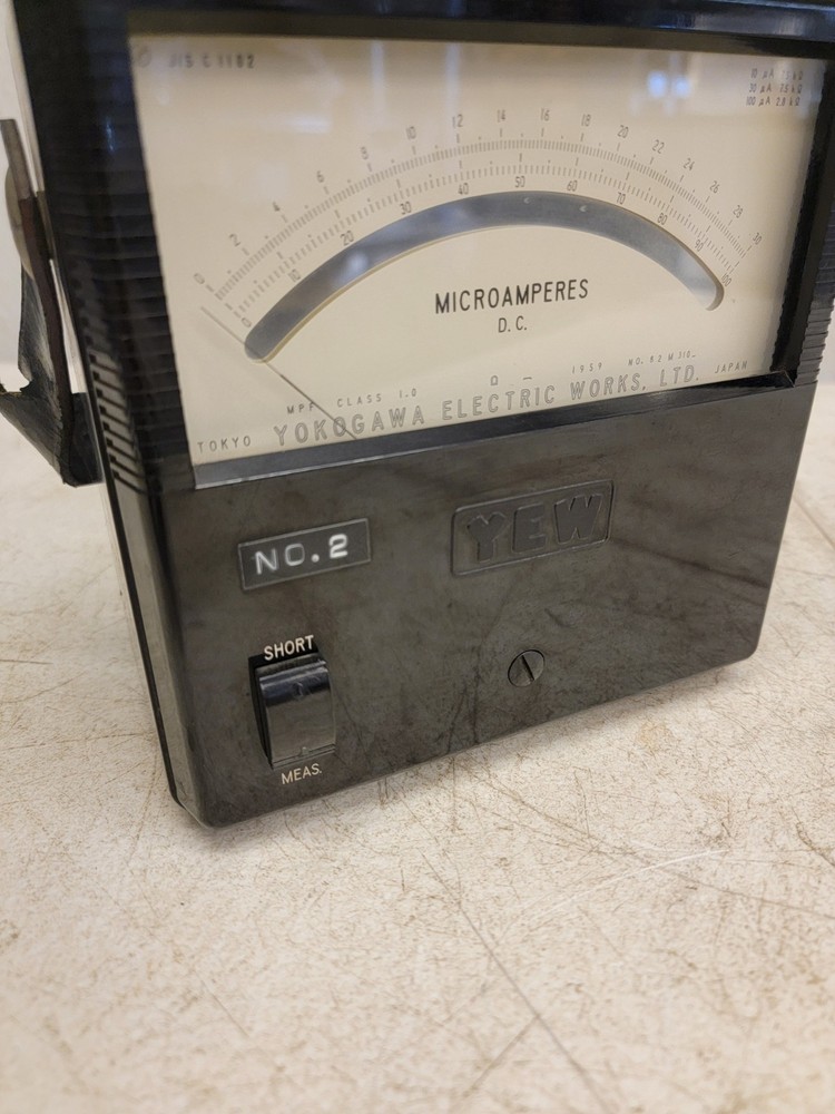 Yokogawa DC Microamperes JisC1102