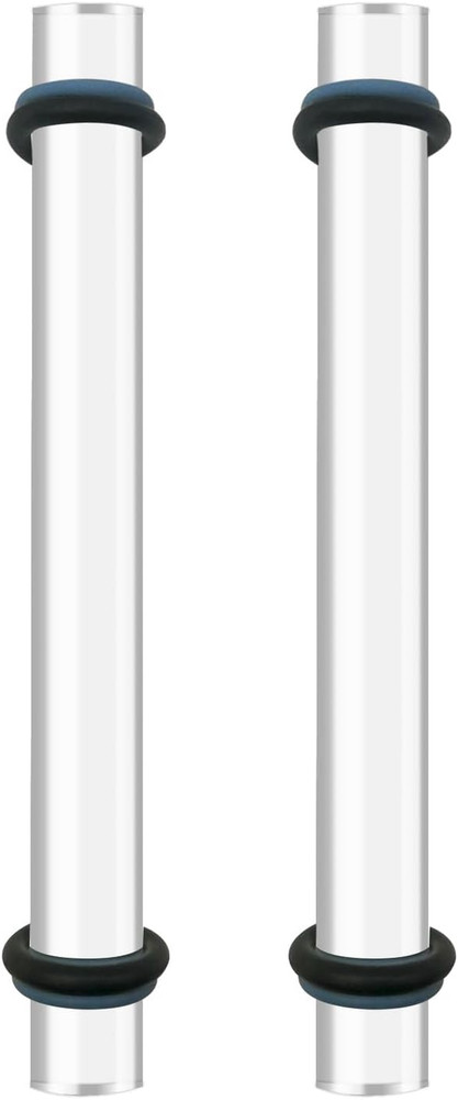 2Pcs Polymer Clay Roller Tools, Acrylic Rolling Pin with Thickness Rings Kit, Ai