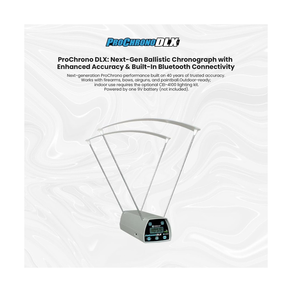 Competition Electronics ProChrono DLX Chronograph White