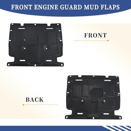 Front Engine Case Guards Splash Shield Compatible with Audi Q5 2018 2019 2020