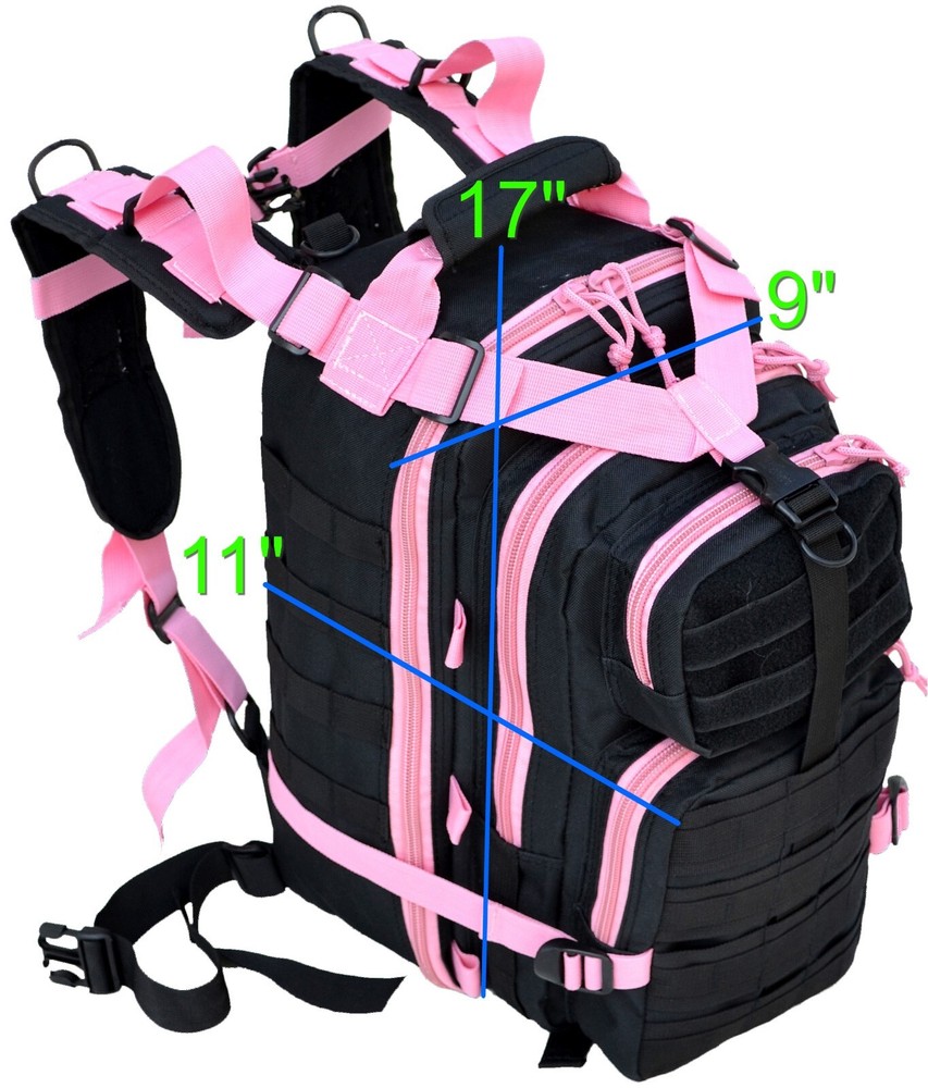 Explorer Pink 72 Hours Combat Rucksack Backpack