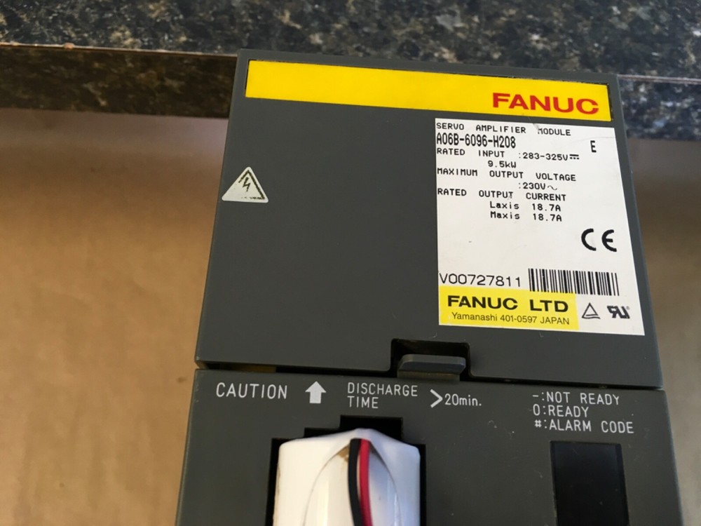 FANUC A06B-6096-H208 Servo Amplifier Module *Broken Piece*