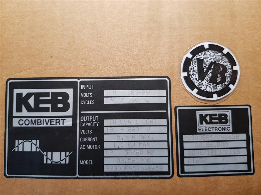 Keb Combivert Model: 08.56.200