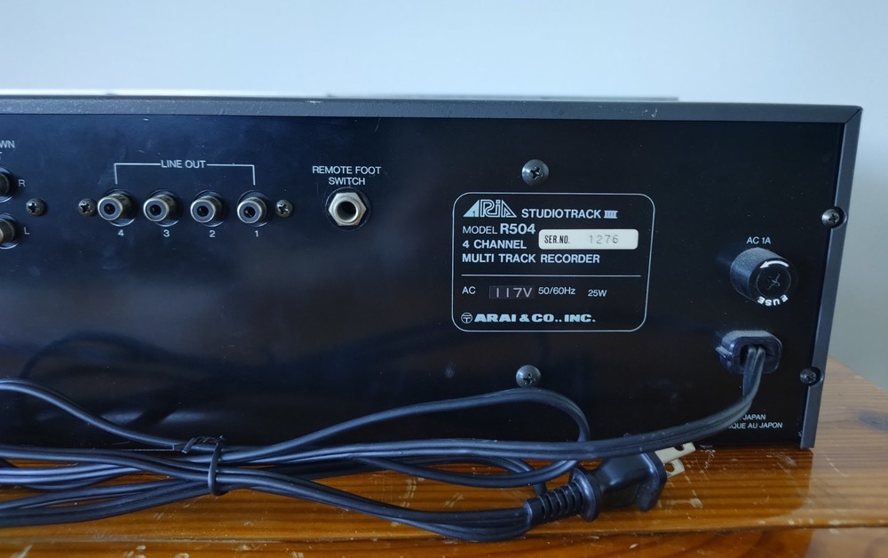 Aria Studiotrack III - 4 Track Cassette Recorder