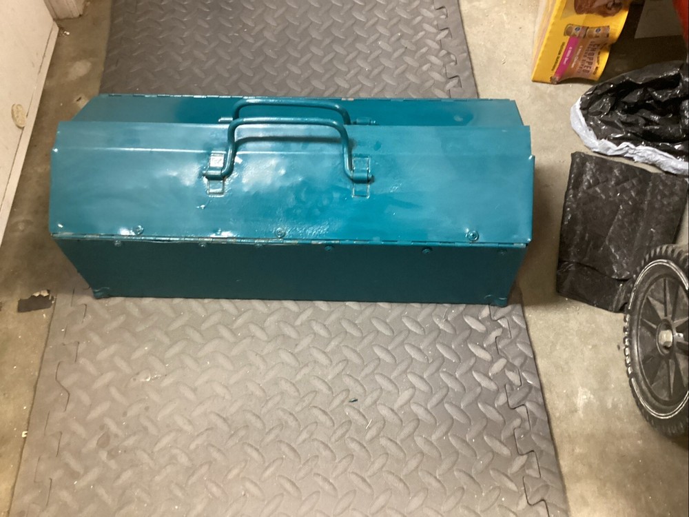 Vintage Split Top Tool Box