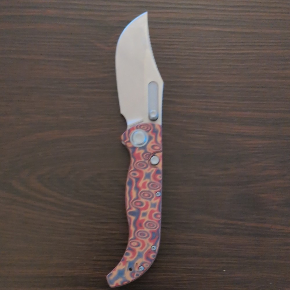 Vosteed Naga S35VN Stonewashed Blade