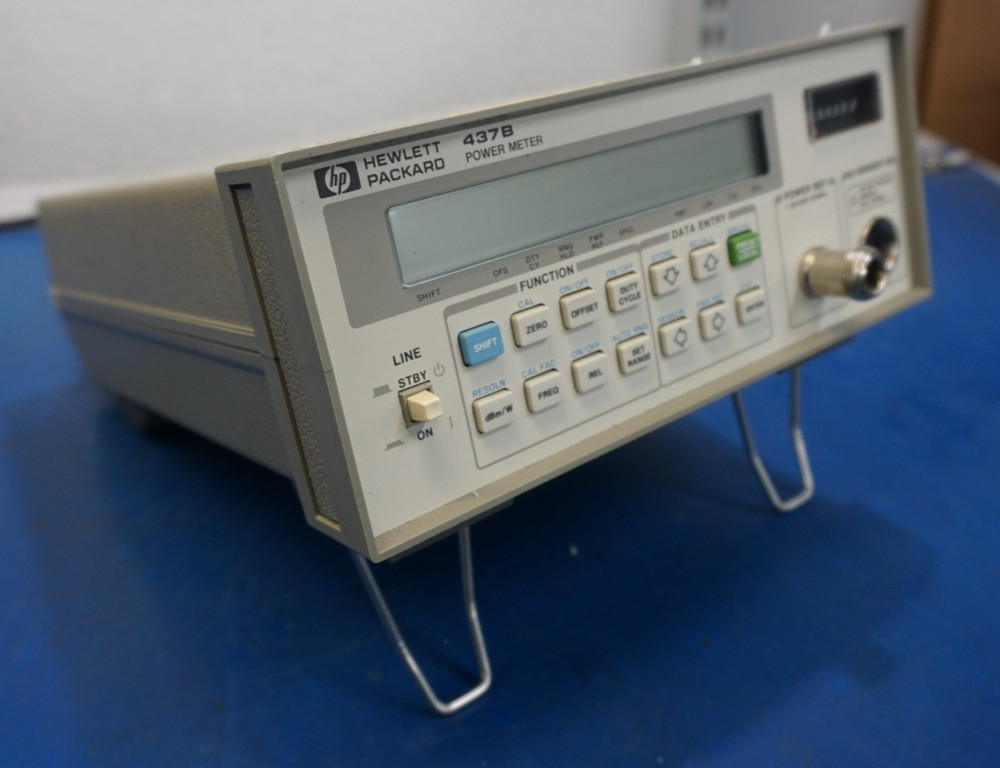HP 437B Single Channel Digital RF Power Meter