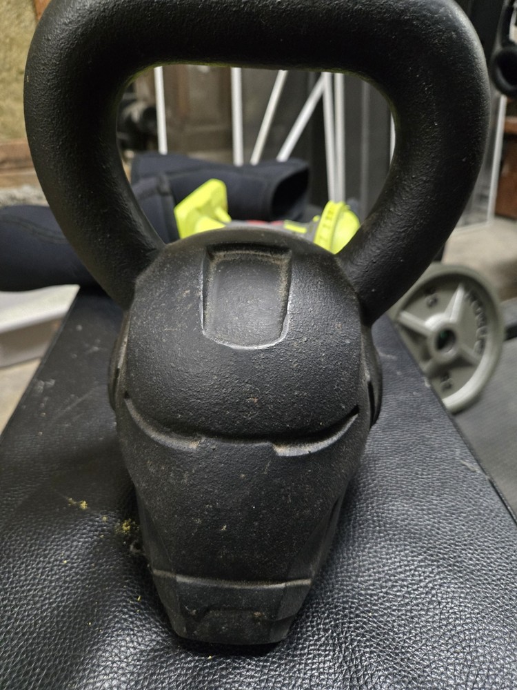 Onnit Officially Licensed Marvel Iron Man Kettlebell 