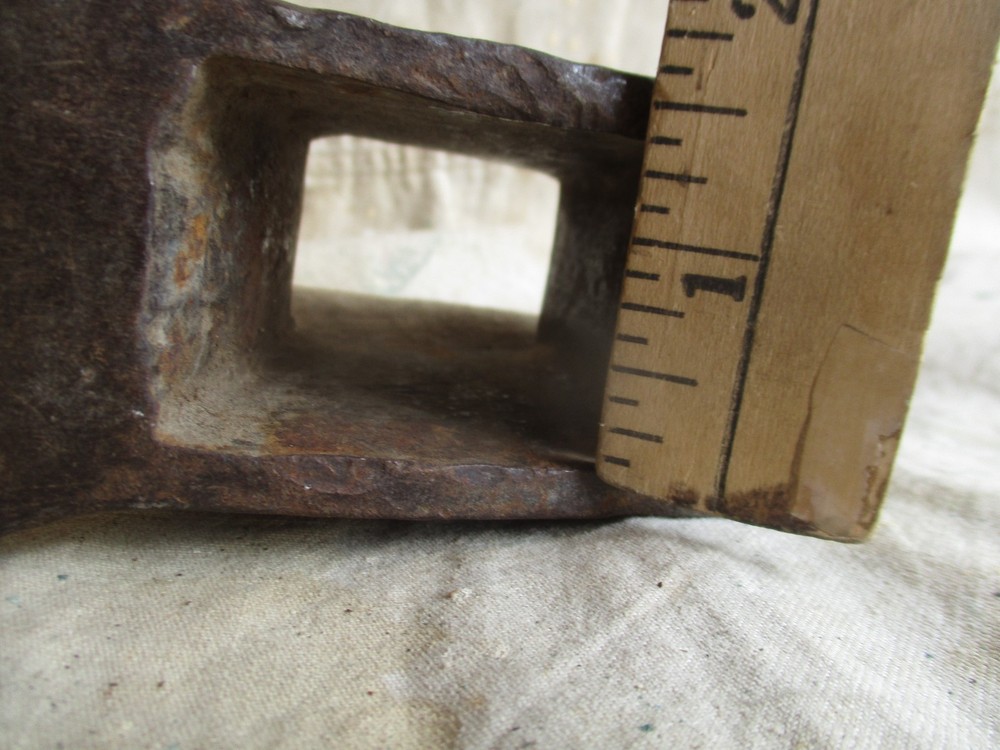 Used Spade Bit Axe Head