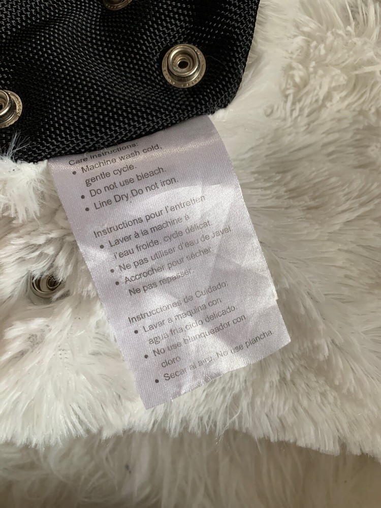 Baby Jogger Super-Soft Plush HANDMUFF BLACK Stroller Accessory