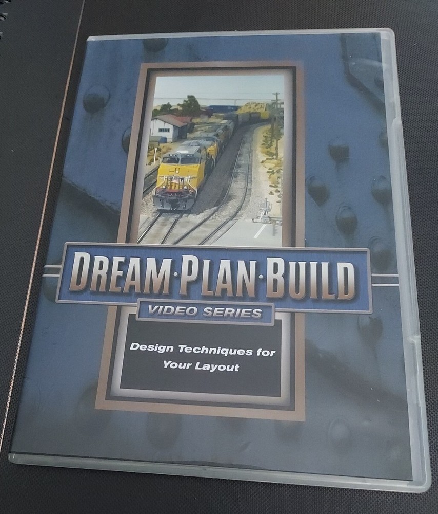 Dream Plan Build Design Techniques For Your Layout DVD 2012 Model Railroad RR