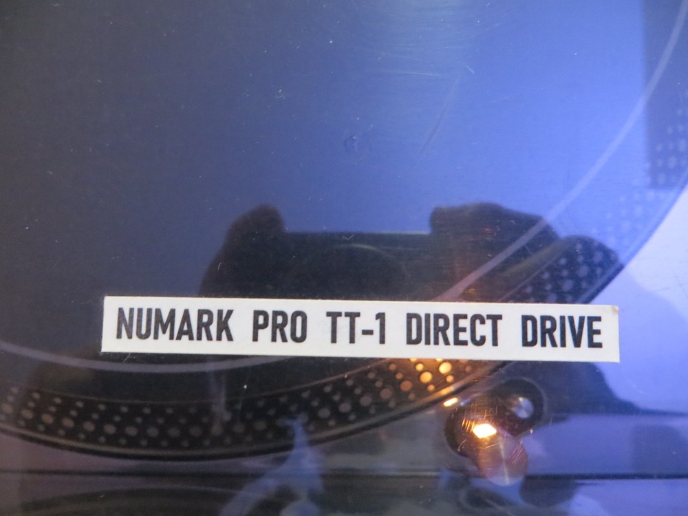 Numark Pro TT-1 Professional Direct Drive Turntable - DJ Vinyl Record Player