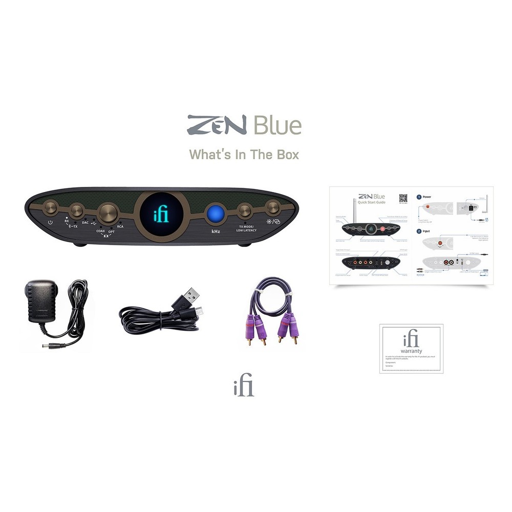 iFi Audio Zen Blue 3 Lossless Bluetooth Transmitter & Receiver
