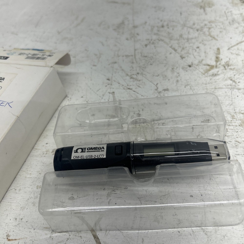 Omega Engineering Temperature And Humidity Recorder. Om-EL-usb-2-lcd.