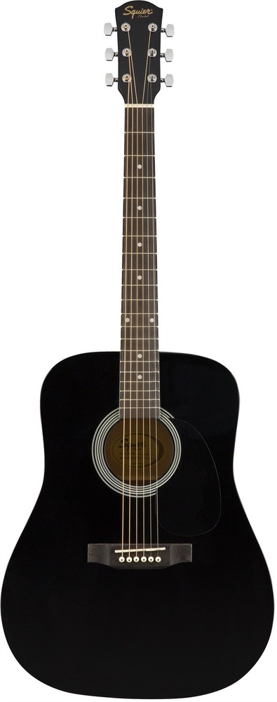 Fender Squier Dreadnought Acoustic Guitar - Black