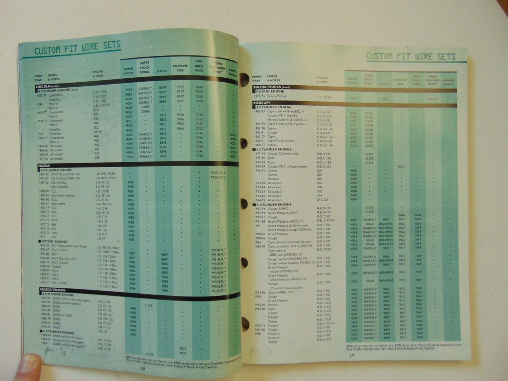 Vintage Original 1998 Accel Ignition and Accessories Catalog