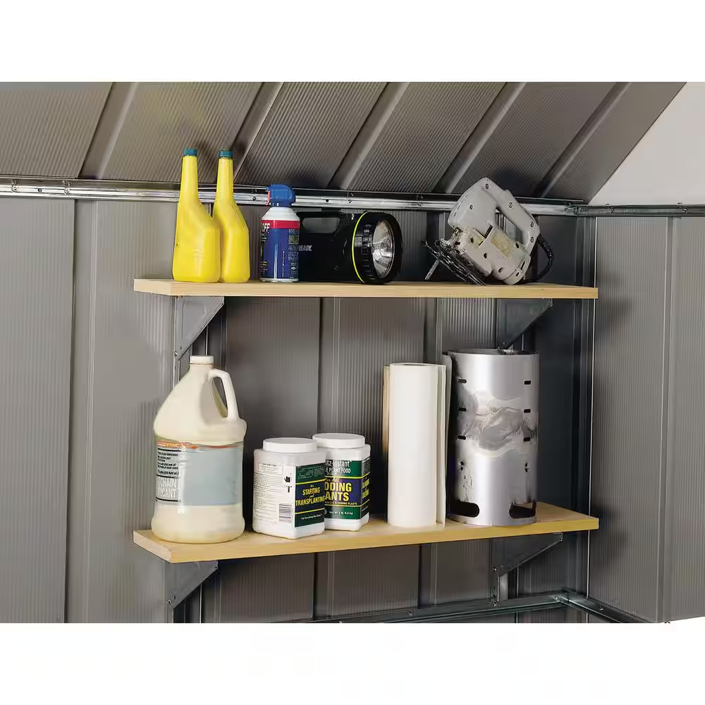 3 Ft. W Galvanized Steel Shelf Kit