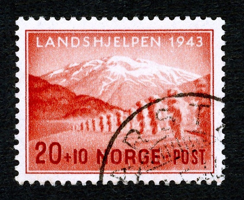 Stamp Norway, Scott # B33 used