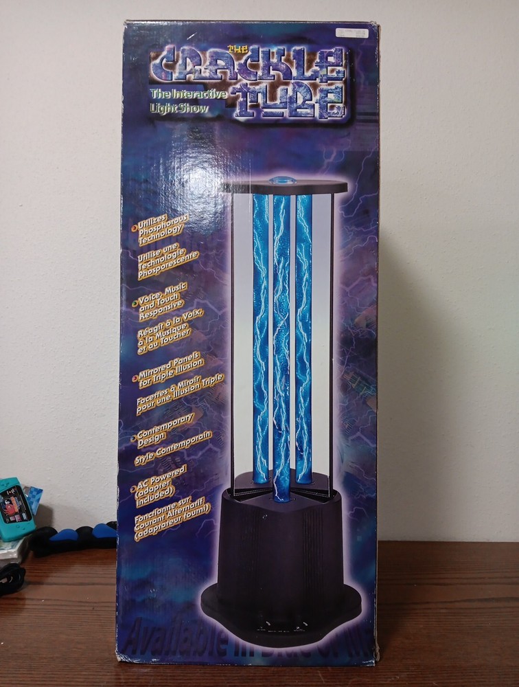 Crackle Tube Interactive Light