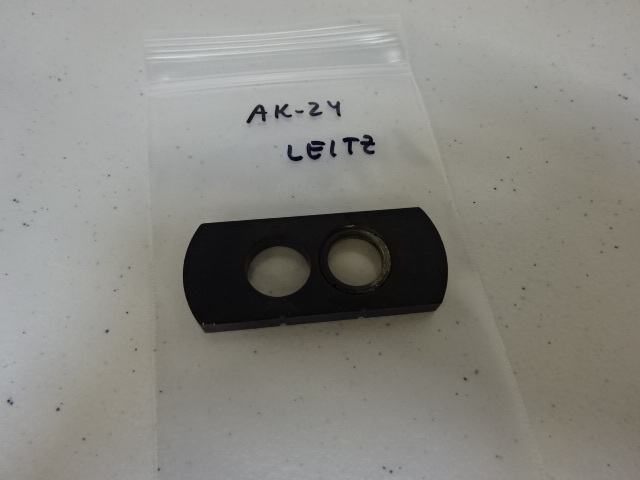 MICROSCOPE PART LEITZ WETZLAR GERMANY SLIDE FILTER OPTICS AS IS #AK-24