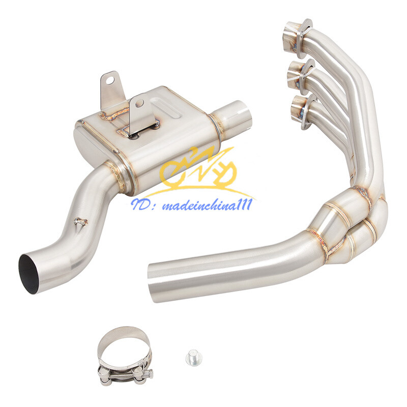 For Triumph Trident 660 Tiger 660 Exhaust System Motorcycle Header Link Pipe