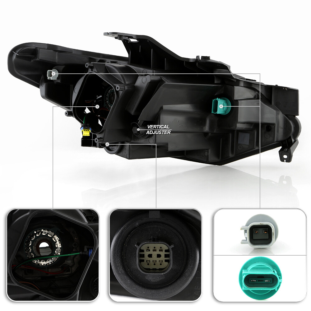 2018-2021 Chevy Traverse HID/Xenon LED DRL Projector Headlight Left Driver Side