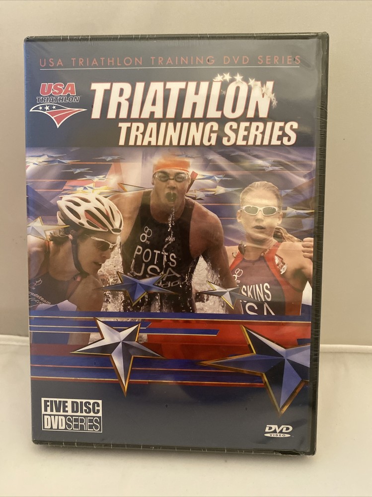 *NEW* USA Triathlon Training Series 5 DVD Set - Olympic Team Training