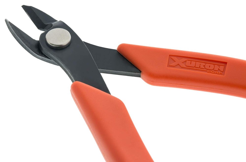 Cutters - Xuron Maxi-Shear Flush 2175 Cutter - Standard, Orange