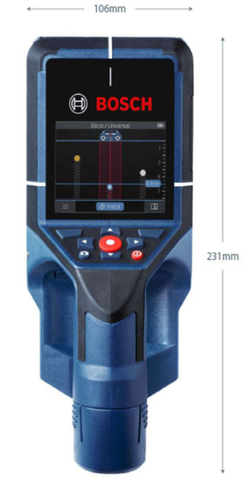 Bosch D-tect 200 C Professional Wall & Floor Scanner Multi-Detector Tool