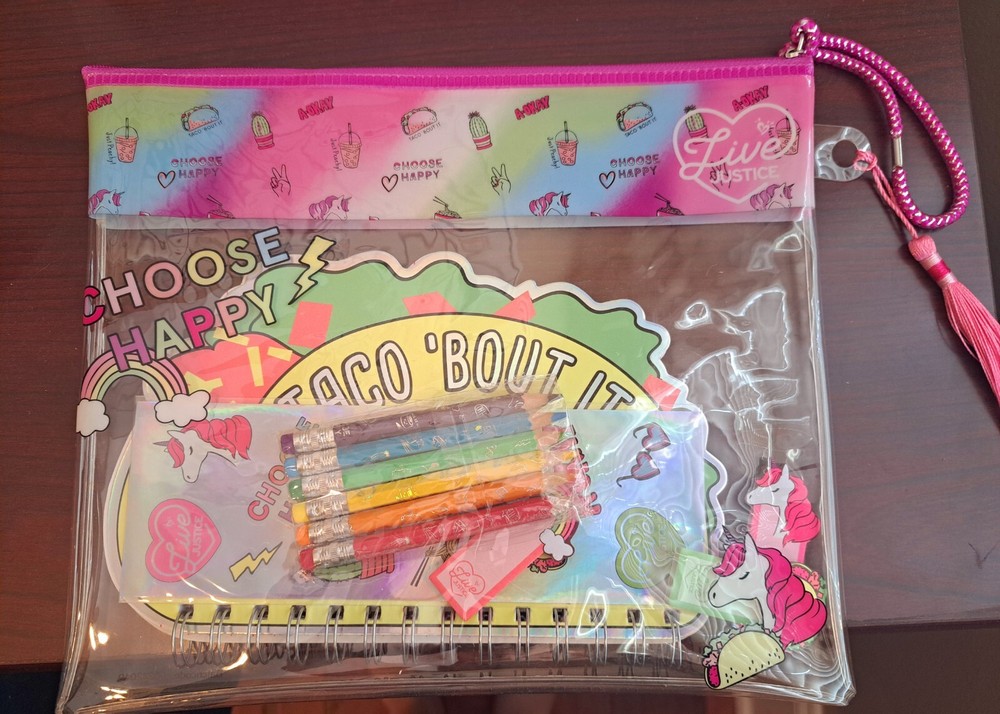 Justice Girls School Supply Kit