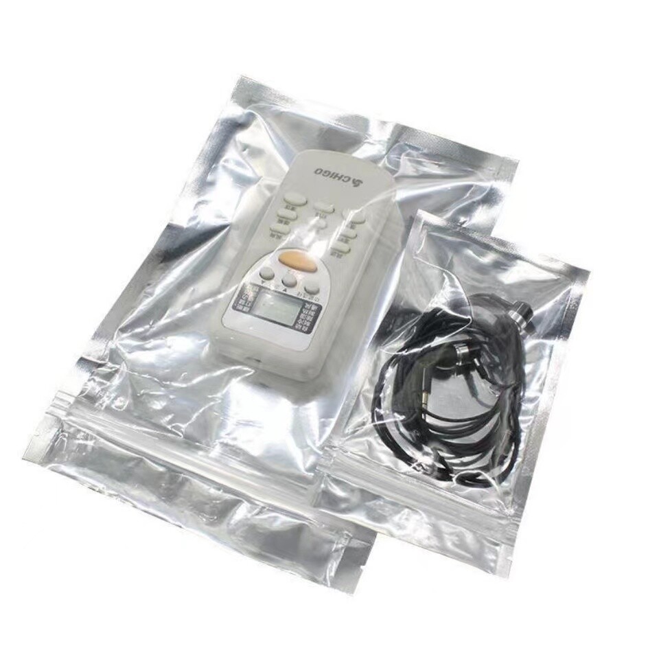 Anti-Static ESD Shielding Silver Zip-Lock Reclosable Bags For Small Electronics