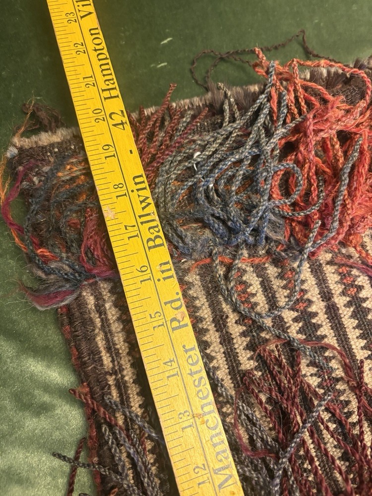 Vintage Wool Baluchi Saddlebag