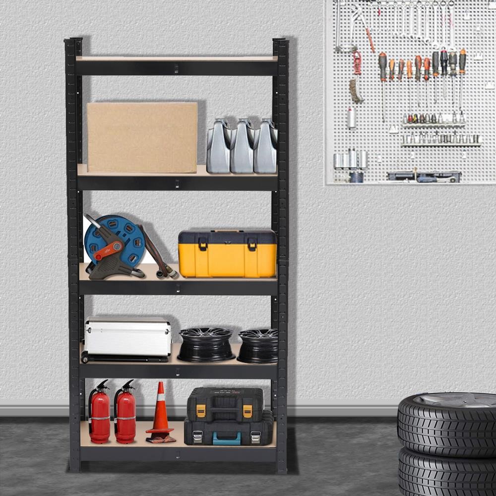 FCH Storage Shelving Unit Garage Storage Rack 5-Tier Adjustable 1653.5 lbs Load