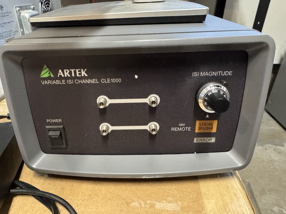 Artek CLE1000-H1 Variable ISI Channel *Tested Good *