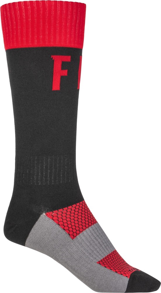 Fly Racing MX Pro Socks Red/Black