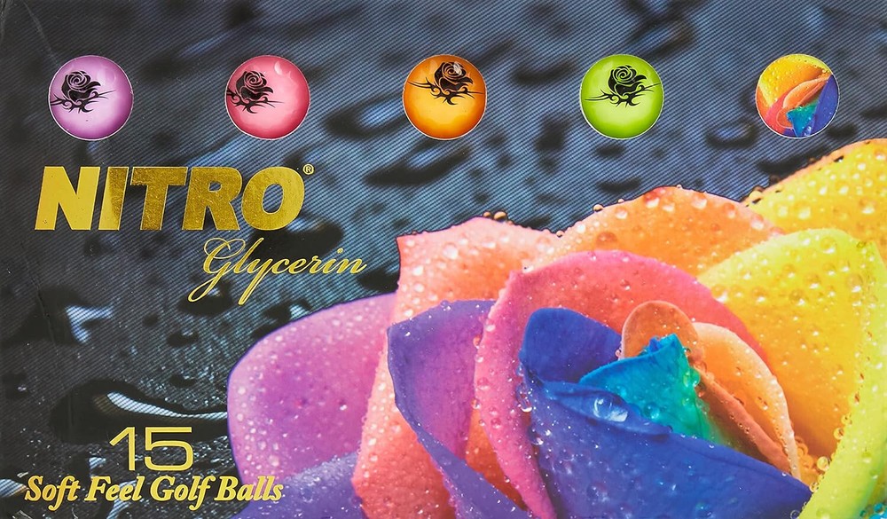 Nitro Golf Glycerin 15 Ball Pack Nitro Golf Balls