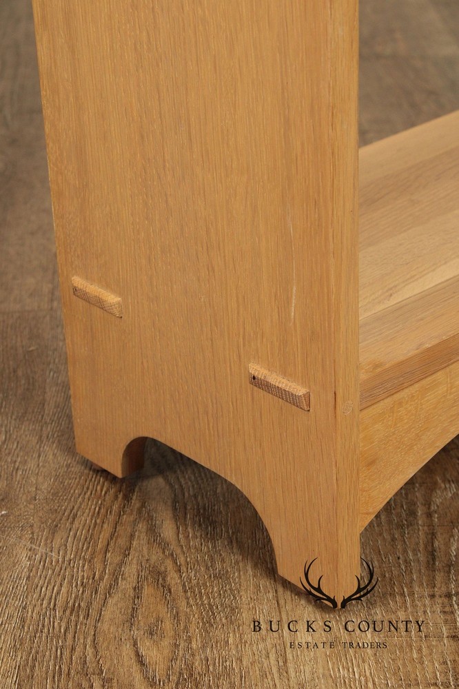 Stickley Mission Collection Oak Magazine Stand Bookcase