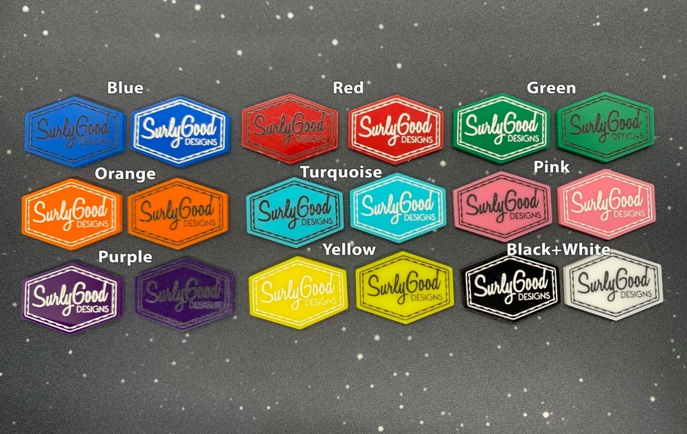 Tabletop Psychics/Abilities Token Set compatible with Warhammer 40k