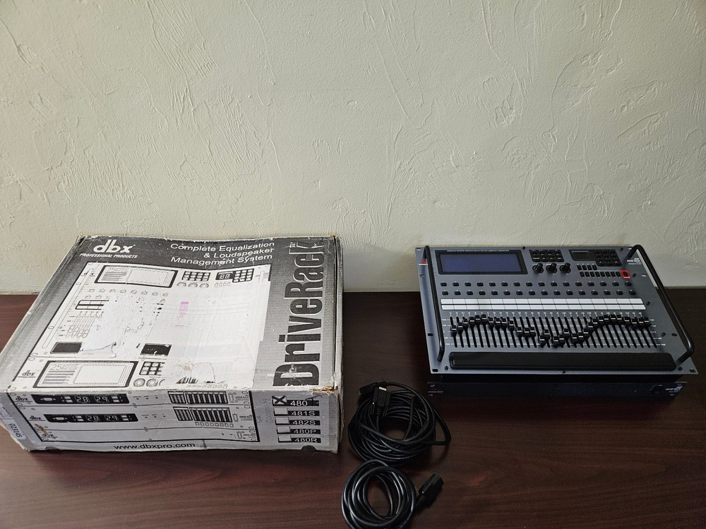 DBX Drive Rack 480T  Jensen Output Transformers & 480P Controller & Power Supply
