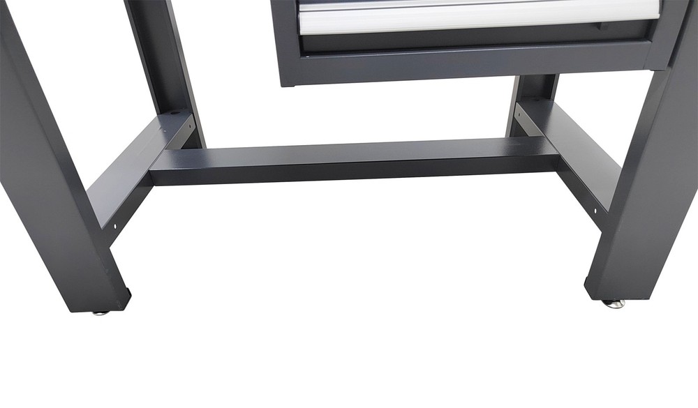 Assembly Line Work Table 47"*29.5" Anti-static Workbench 2200lbs Load 2 Drawers