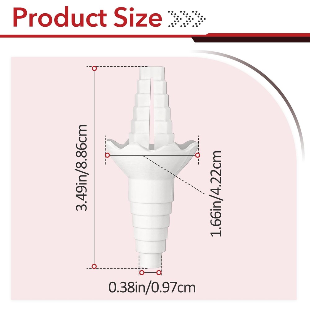 2 Pcs Bottle to Bottle Transfer Connector, Universal Bottle Emptying Kit with...
