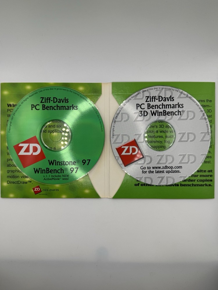 Ziff-Davis Winstone 97, WinBench 97, 3D WinBench 97