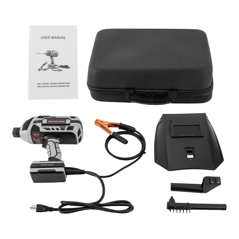Handheld Welding Machine Arc Welder Gun Electric Welder Machine Kit Plastic